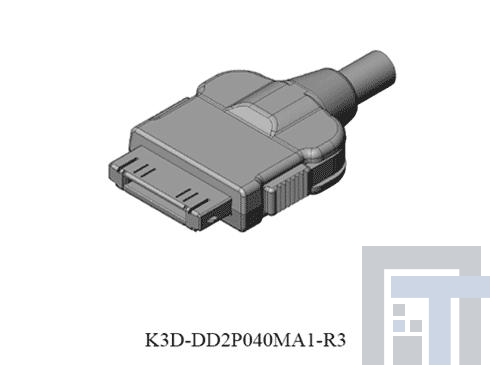 DD2P040MA1 Соединители для ввода/вывода 40P CABLE PLUG