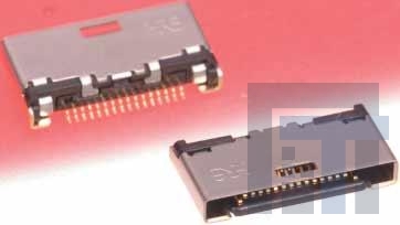 LX60-16S Соединители для ввода/вывода RCP 16 POS 0.5mm Sol RA SMD 16Termina