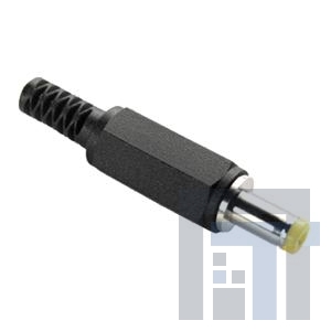 PP-014 Соединители питания для постоянного тока power plug, 1.7 x 4.75 x 9.5 mm, straight, cable mount