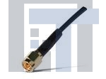 CCBNS-MM-RG174-18 Соединения РЧ-кабелей RG174 Shielded Cable SMA/BNC M/M 18