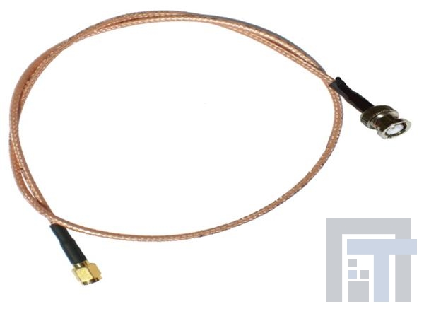 CCSMA-MFB-RG316DS-12 Соединения РЧ-кабелей SMA M/SMA Bulk F 12 inches 8GHz