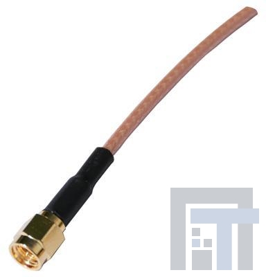 CCSMA1-MM-RG316DS-36 Соединения РЧ-кабелей SMA to SMA S/RA M/M DBL Shielded 36