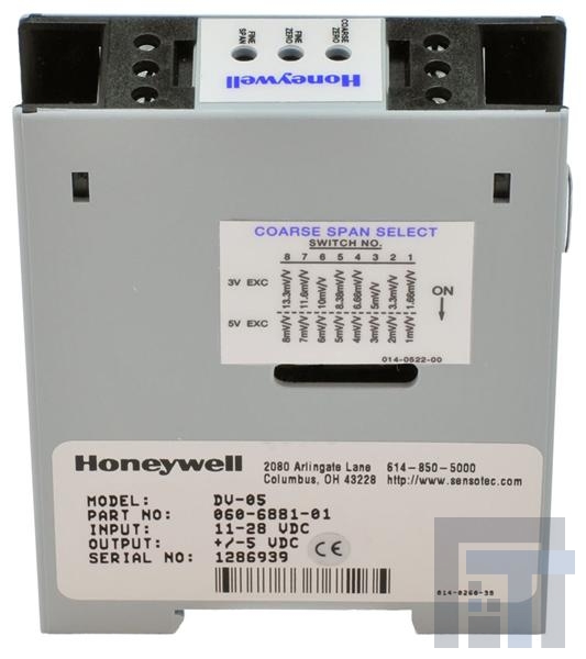 060-6881-01 Интерфейсные модули клеммных колодок +/-5 VDC output Strain-Gage amp