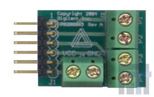 410-065P Интерфейсные модули клеммных колодок PmodCON1 - Wire Terminal Connectors