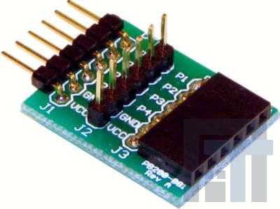 410-081 Интерфейсные модули клеммных колодок PmodTPH 6-pin test Point Header