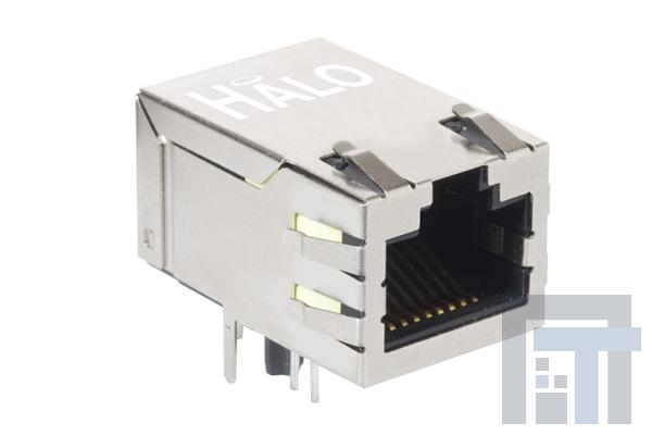 HFJT1-RP22RL Модульные соединители / соединители Ethernet 10/100 POE Tab UP 1x1 RJ45 No LED