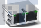 JG0-0024NL Модульные соединители / соединители Ethernet 1X2 TAB UP 8-CORE W/