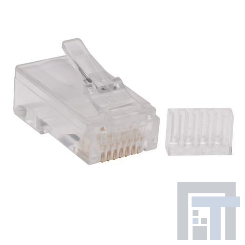 N230-100 Модульные соединители / соединители Ethernet CAT6 RJ45 MOD CONNECTOR PLUG