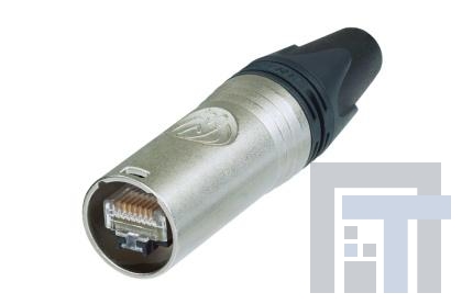 NE8MX6 Модульные соединители / соединители Ethernet Cable carrier CAT6A Ni, OD 7.5 to 9mm