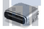 E8124-015-01 USB-коннекторы USB 3.1 TYPE C 10G Top Mount
