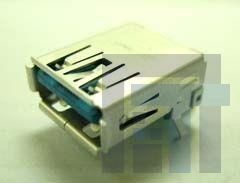 GSB4111312HR USB-коннекторы USB3.1 A STD R/A DIP 30ug