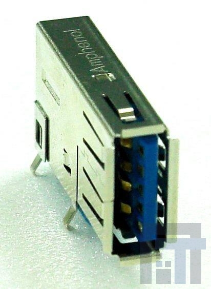 GSB4116341HR USB-коннекторы USB3.1 A UPRIGHT DIP 30ug