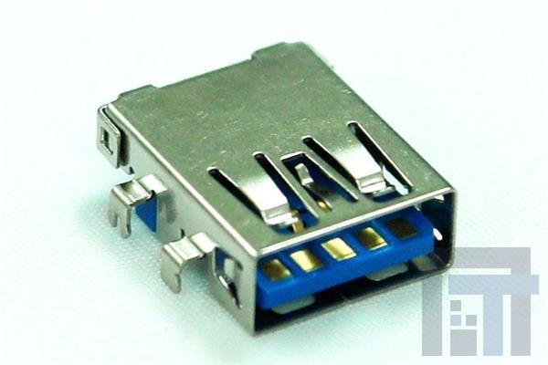 GSB411B34HR USB-коннекторы USB3.1 A RVS R/A SINK DIP