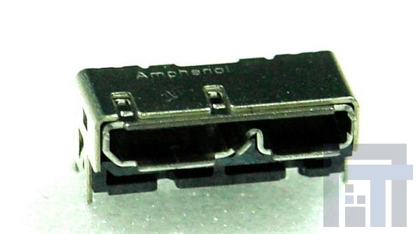 GSB443T33HR USB-коннекторы USB3.1 MCRO B R/A SMT H-S 3