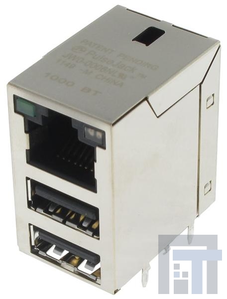 JW0-0006NL USB-коннекторы USB/RJ45 COMBO GIGAB