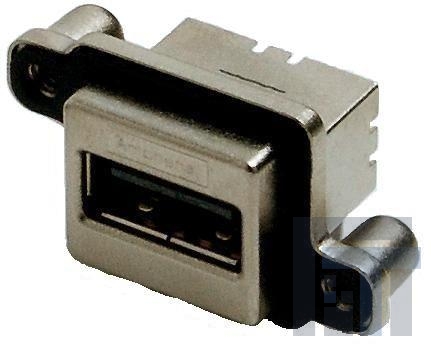 MUSB-A511-00 USB-коннекторы RUGD USB TYPE A SNGL STRAIGHT