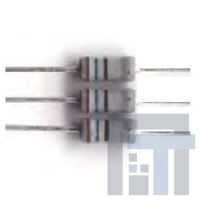EMC2-10R0K Металлические пленочные резисторы – сквозное отверстие 2W 10 ohm 10%