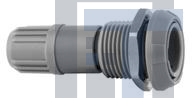 PTB-M0-8GL-LC52G Цилиндрические защелкивающиеся разъемы Fiixed receptacle w/ 2 nuts & cable