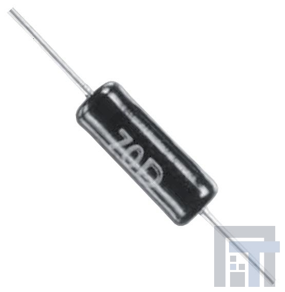 RC55LF-D-76R8-B-B Металлические пленочные резисторы – сквозное отверстие 1/4W 76.8 0.1%