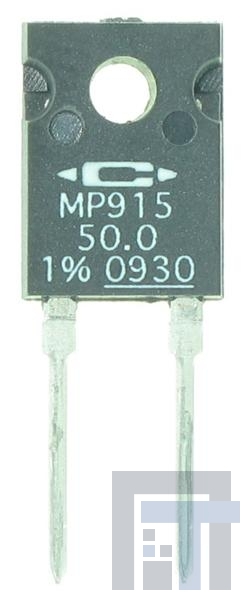mp915-1.00k-1% Толстопленочные резисторы – сквозное отверстие 1K ohm 15W 1% TO-126 PKG PWR FILM