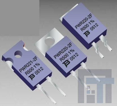 PWR220-4SBR050J Толстопленочные резисторы – сквозное отверстие 0.050ohms 5%