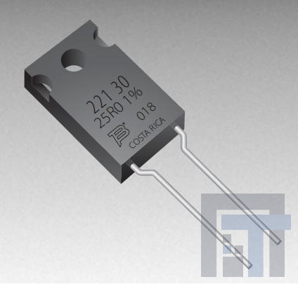 PWR221T-30-3000F Толстопленочные резисторы – сквозное отверстие 300 ohms 1% Tol 30 Watts