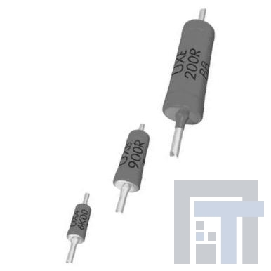 UXB02070F1003BC100 Тонкопленочные резисторы – сквозное отверстие 1/4W 100Kohms 0.1% 10ppm/K