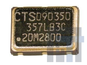 357LB5C038M8800 Кварцевые генераторы, управляемые напряжением (VCXO) 38.88MHz 50ppm APR 3.3V-20C +70C