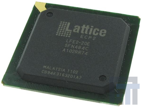 LFE2-20E-5FN484C FPGA - Программируемая вентильная матрица 21K LUTs 331 I/O DSP 1.2V -5