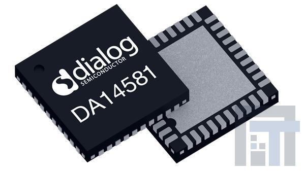 DA14581-00AT1 РЧ-системы на кристалле (SoC)  Bluetooth Smart 4.1 SoC optimized for A4WP and HCI