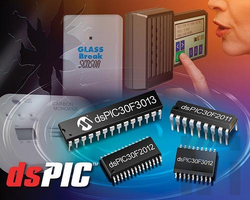 DSPIC30F2011-30I-P Процессоры и контроллеры цифровых сигналов (DSP, DSC) 18LD 30MIPS 12 KB