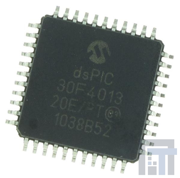 DSPIC30F4013-20E-PT Процессоры и контроллеры цифровых сигналов (DSP, DSC) 20MIPS 48 KB