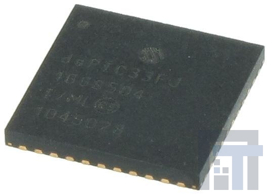 DSPIC33FJ16GS404-50I-ML Процессоры и контроллеры цифровых сигналов (DSP, DSC) 16B MCU/DSP 50MIPS 16KB FL SMPS