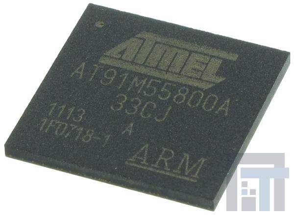 AT91M55800A-33CJ Микроконтроллеры ARM BGA IND TEMP