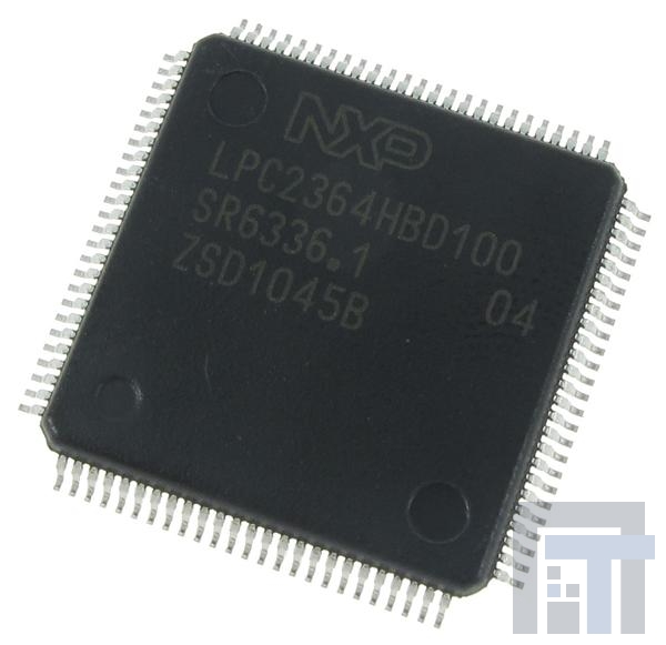 lpc2364hbd100,551 Микроконтроллеры ARM 16b 128K Flash 70I/O