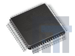 PIC32MX764F128HT-I-PT 32-битные микроконтроллеры 128KB 32KBRM 80MHz USB CAN ETH 4DMA