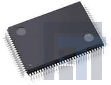PIC32MX795F512L-80I-PF 32-битные микроконтроллеры 512KB Flash 128KBRAM USB 2xCAN 8 DMA