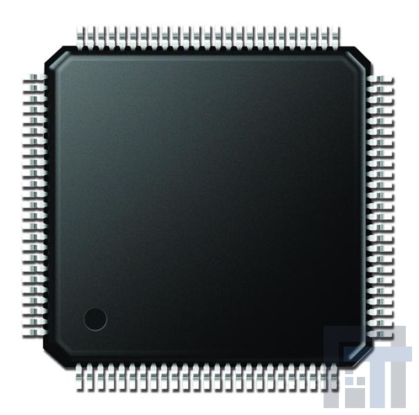 PIC32MX795F512L-80V-PF 32-битные микроконтроллеры 512KB 128KBR USB-OTG 2 CAN ETH 80MHz 10b