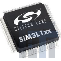 SIM3L158-C-GM Микроконтроллеры ARM 128KB, DC-DC, 40x4 LCD, AES, LGA92