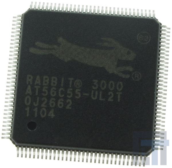 20-668-0011 Микропроцессоры  Rabbit 3000A LQFP Microprocessor