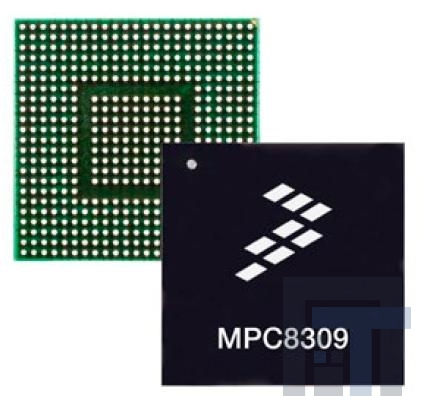 MPC8309CVMADDCA Микропроцессоры  E300 MP ext tmp 266