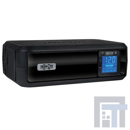 SMART1000LCDTAA Блоки бесперебойного питания (UPS) Tripp Lite 1000VA 500W UPS Smart Tower LCD AVR 120V USB Coax RJ45 TAA GSA