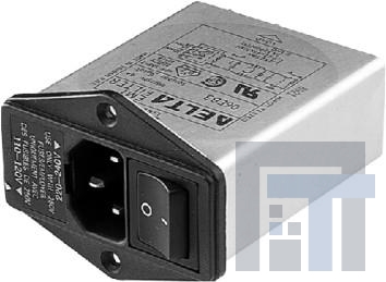 03EB3SA Модули подачи электропитания переменного тока Single 250V 3A IEC Screw N/A-LUG