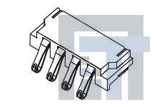 105080-1001 Электропитание платы 4 PIN 2.0MM PITCH BATTERY CONNECTOR