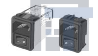 10CE1 Модули подачи электропитания переменного тока 10A IEC 1/4
