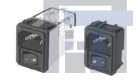 10CS1 Модули подачи электропитания переменного тока 10A IEC 1/4