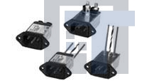 10ED1 Модули подачи электропитания переменного тока 10A FASTON CONNECT FLANGE MOUNT