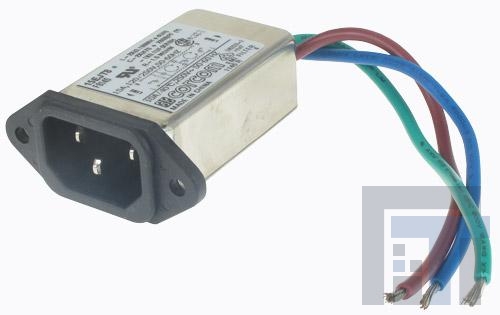 15EJT8 Модули подачи электропитания переменного тока 15A IEC-WIRE LEAD FLANGE MOUNT