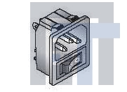 161-R30161-E Модули подачи электропитания переменного тока AC INLET PLUS SWITCH