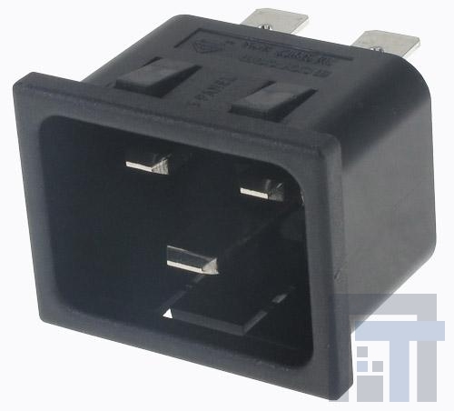 20ESRMC2 Модули подачи электропитания переменного тока ADPTR PLUG 20A 250V SNAP IN